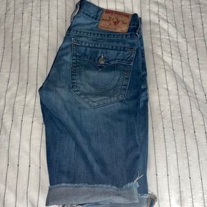 True religion Jean shorts